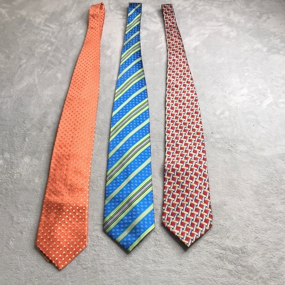 Vibrant and Colorful Bundle of Men's Silk Ties